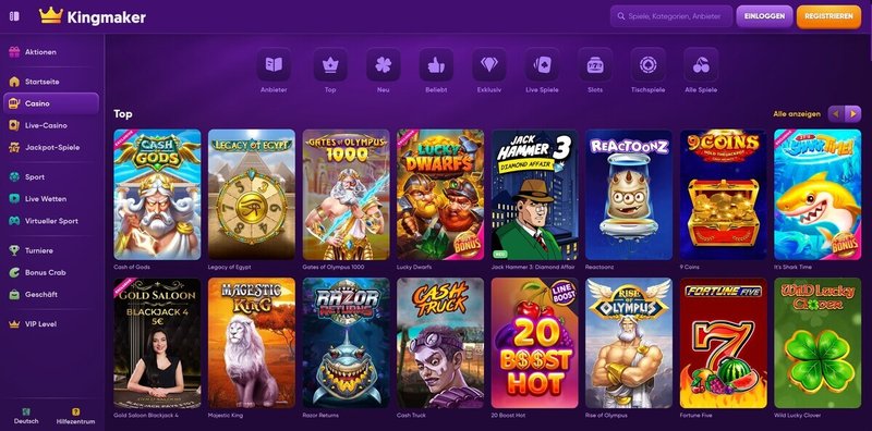 Kingmaker Casino Online Erfahrungen – Echte Erfolgschancen für deutsche Spieler
